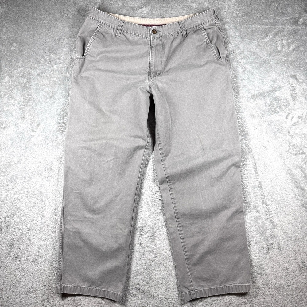 Woolrich Mens Khaki Pants Size‎ 36x30 Straight Leg Cotton Casual